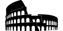  Roma Kolezyum Mdf  Dekoratif Duvar Tablosu